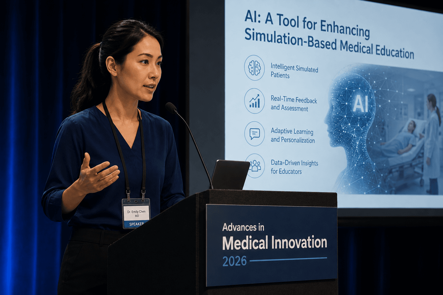 Conference presentation to a professional audience